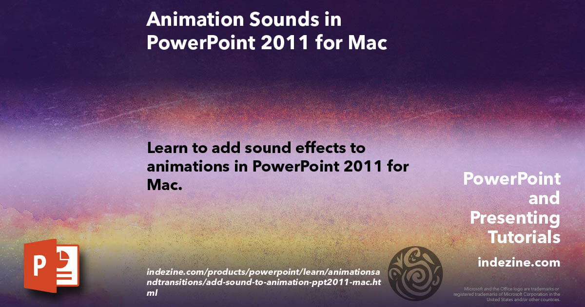 sound effects for powerpoint 2011 mac
